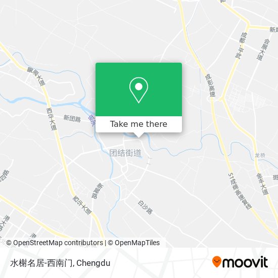 水榭名居-西南门 map