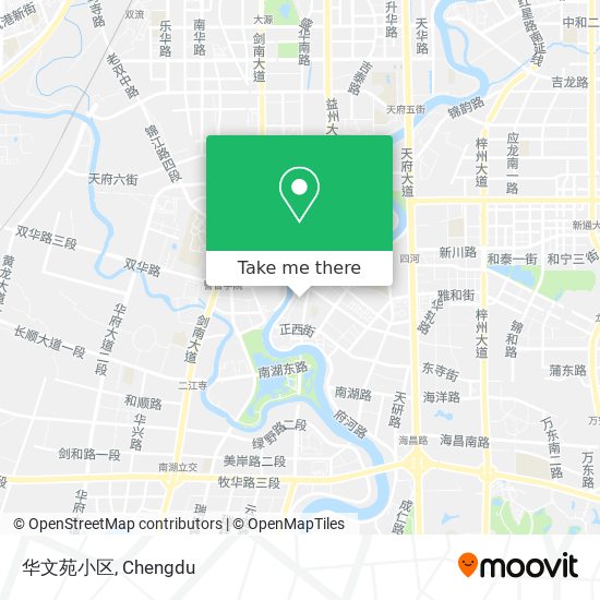 华文苑小区 map