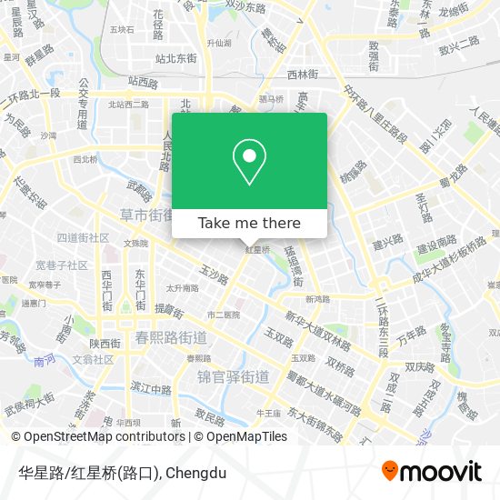 华星路/红星桥(路口) map