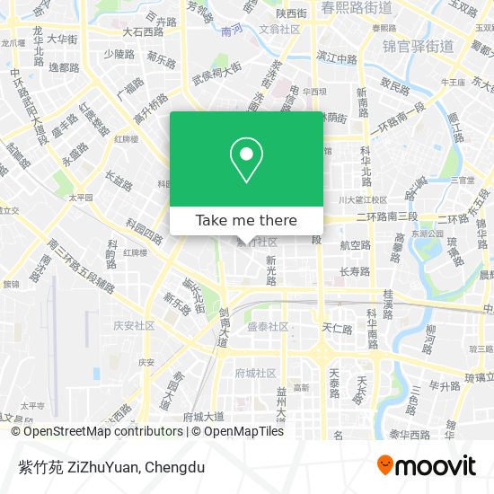 紫竹苑 ZiZhuYuan map