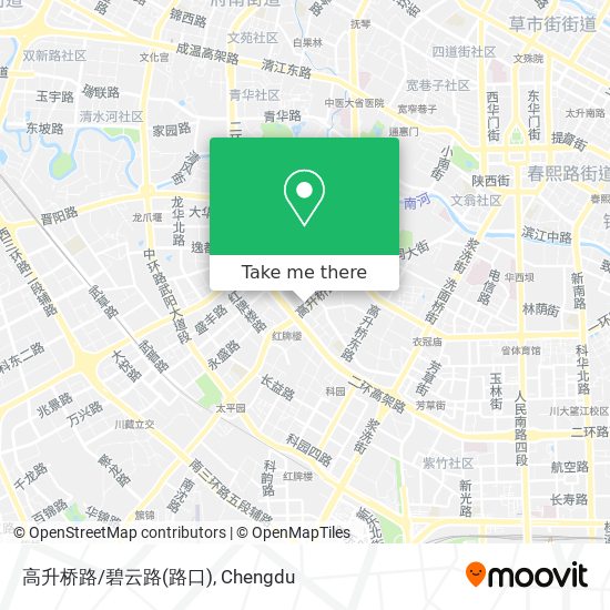高升桥路/碧云路(路口) map