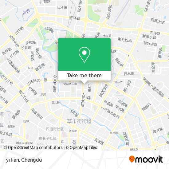 yi lian map