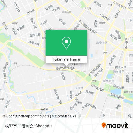 成都市工笔画会 map