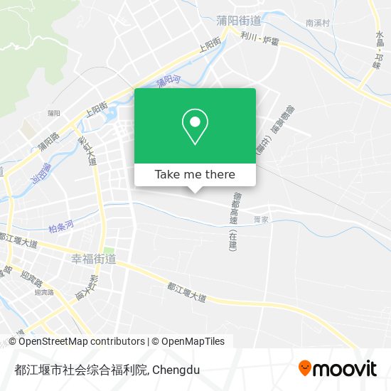 都江堰市社会综合福利院 map