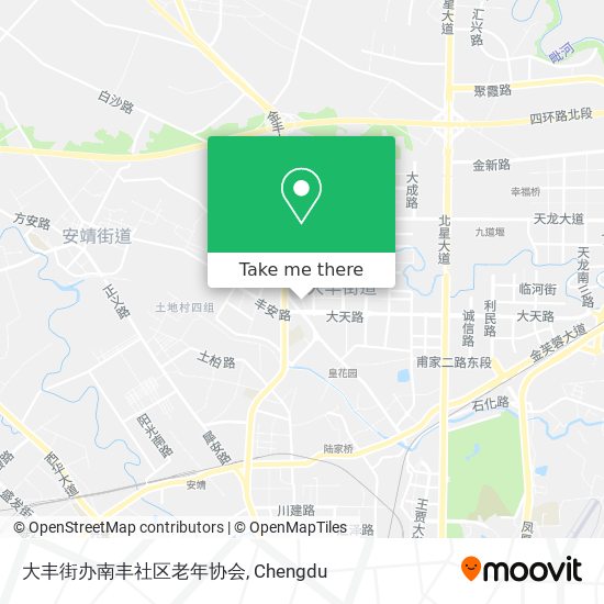 大丰街办南丰社区老年协会 map