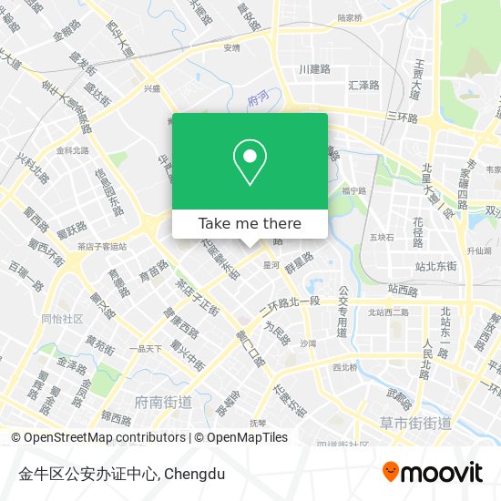 金牛区公安办证中心 map