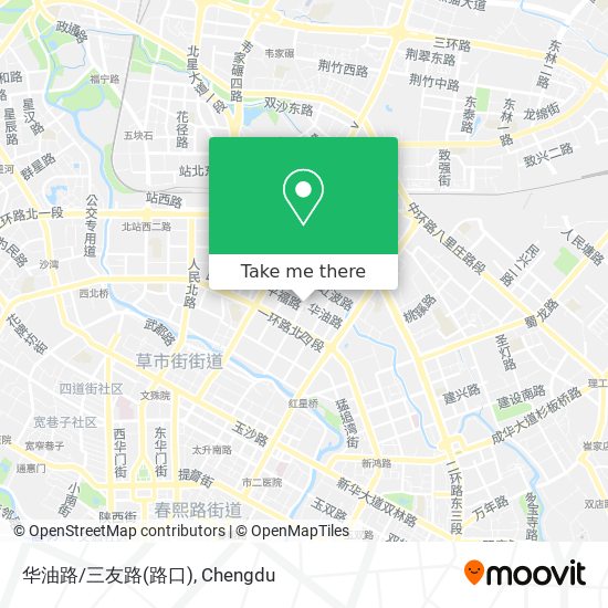 华油路/三友路(路口) map