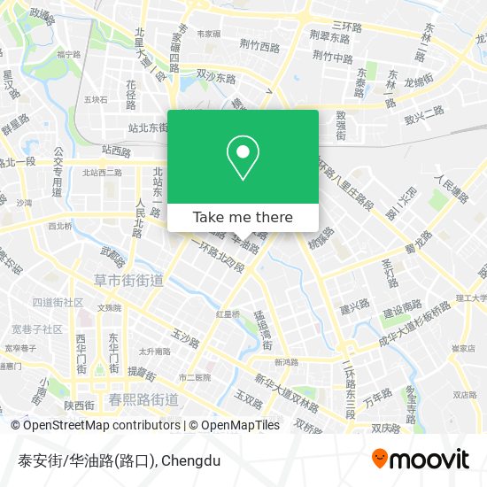 泰安街/华油路(路口) map