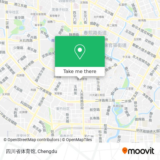 四川省体育馆 map