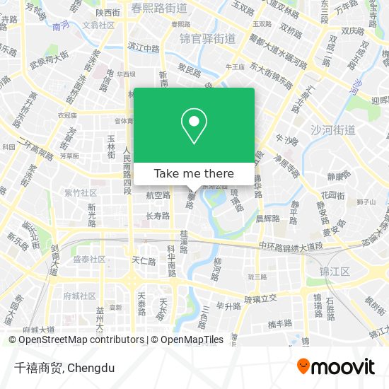 千禧商贸 map