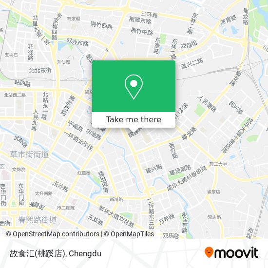 故食汇(桃蹊店) map