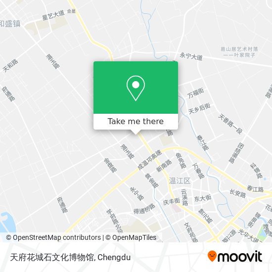 天府花城石文化博物馆 map