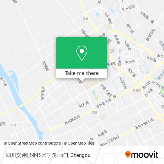 四川交通职业技术学院-西门 map