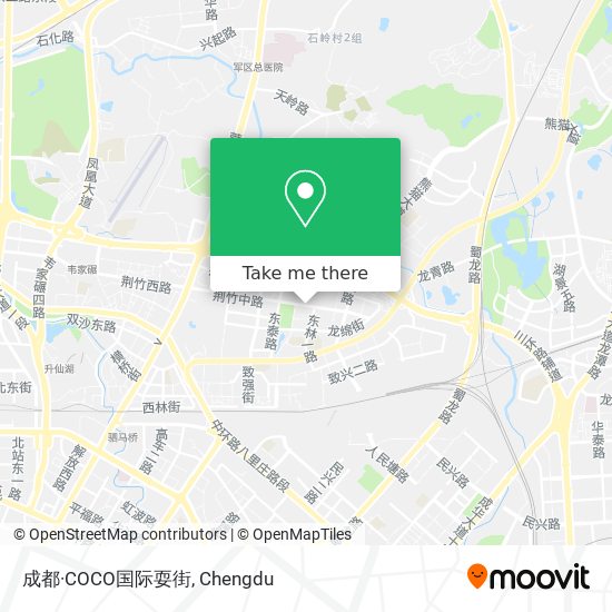 成都·COCO国际耍街 map