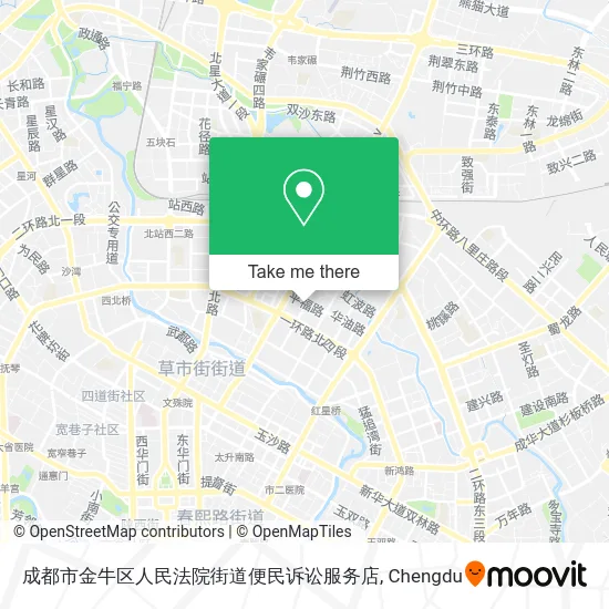 成都市金牛区人民法院街道便民诉讼服务店 map