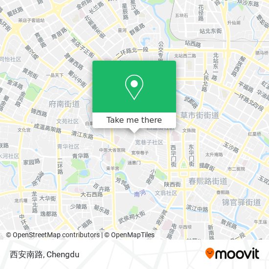 西安南路 map