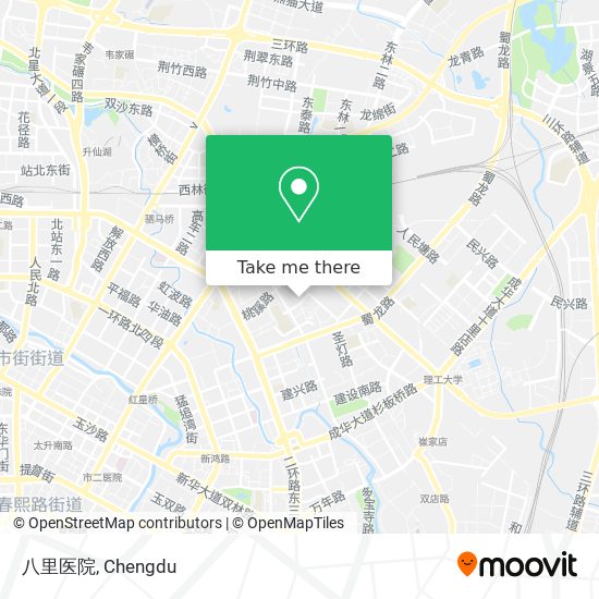 八里医院 map