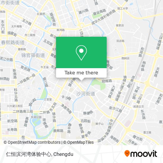 仁恒滨河湾体验中心 map