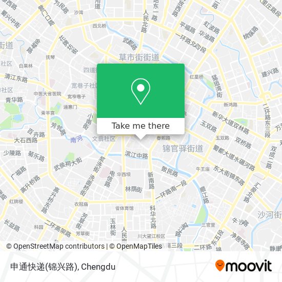 申通快递(锦兴路) map