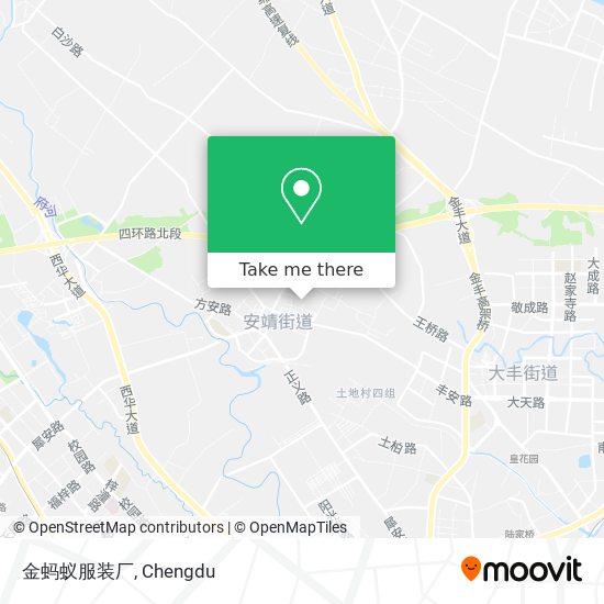 金蚂蚁服装厂 map
