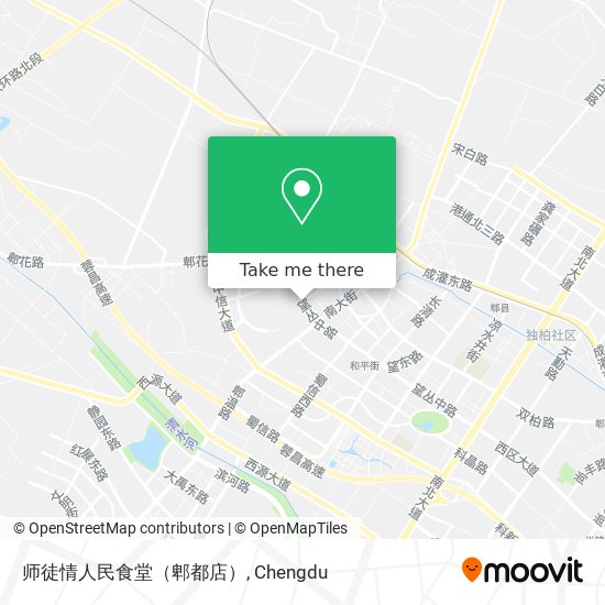 师徒情人民食堂（郫都店） map