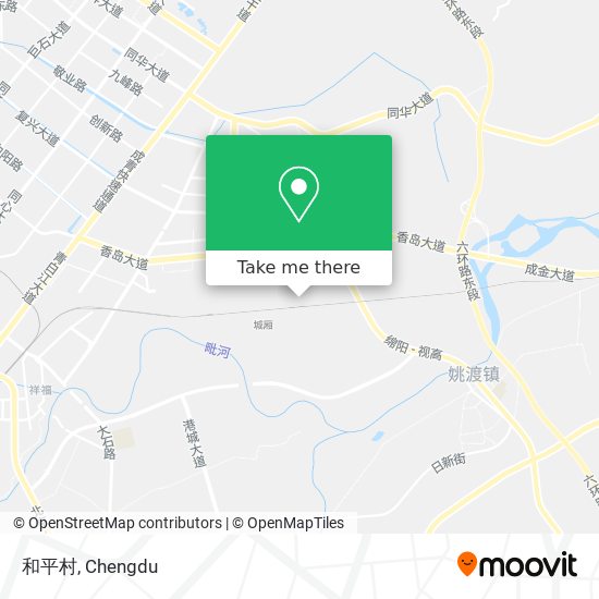 和平村 map
