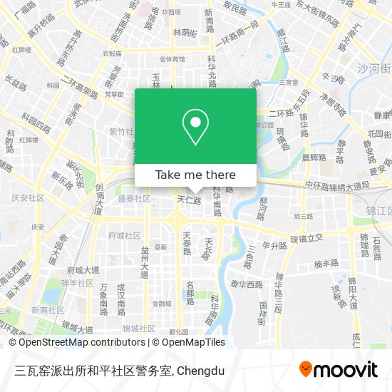 三瓦窑派出所和平社区警务室 map