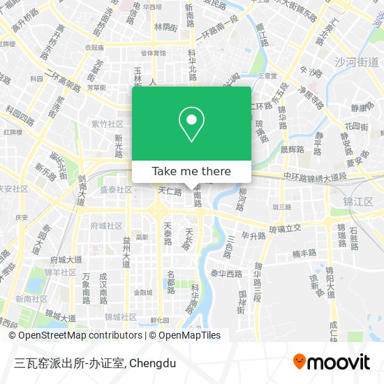 三瓦窑派出所-办证室 map