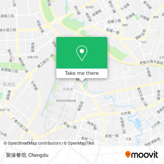 聚缘餐馆 map