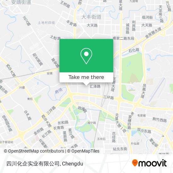 四川化企实业有限公司 map