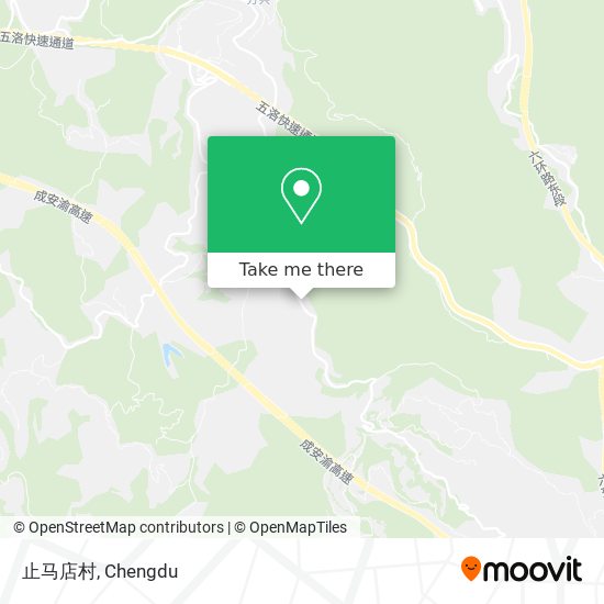 止马店村 map