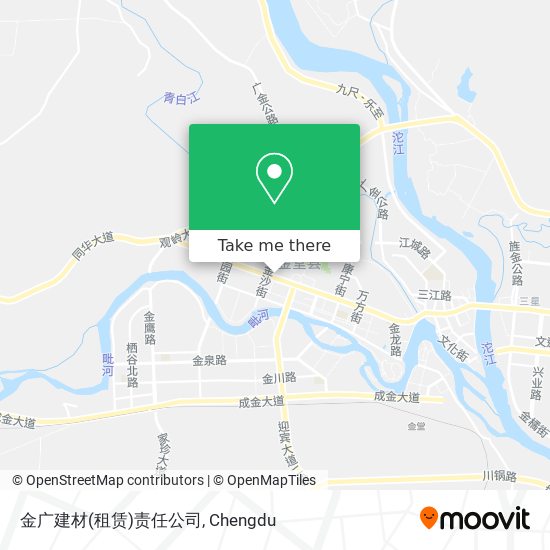 金广建材(租赁)责任公司 map