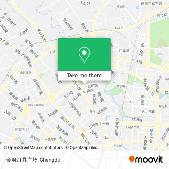 金府灯具广场 map