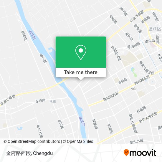 金府路西段 map