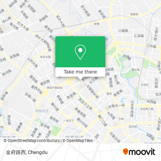 金府路西 map