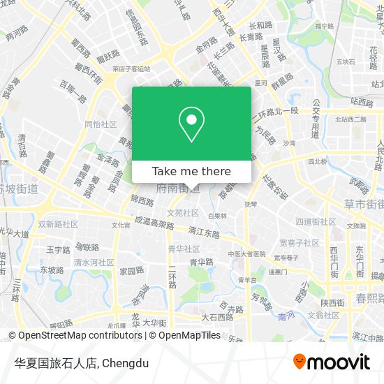 华夏国旅石人店 map