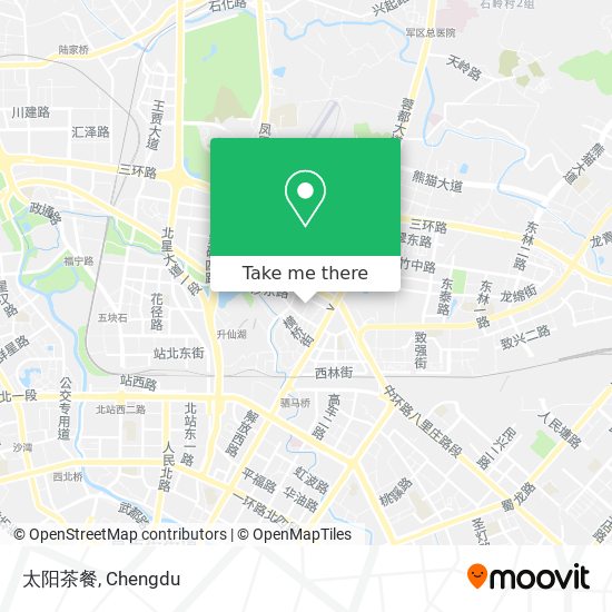 太阳茶餐 map