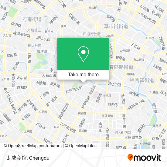 太成宾馆 map
