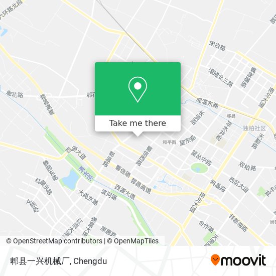 郫县一兴机械厂 map