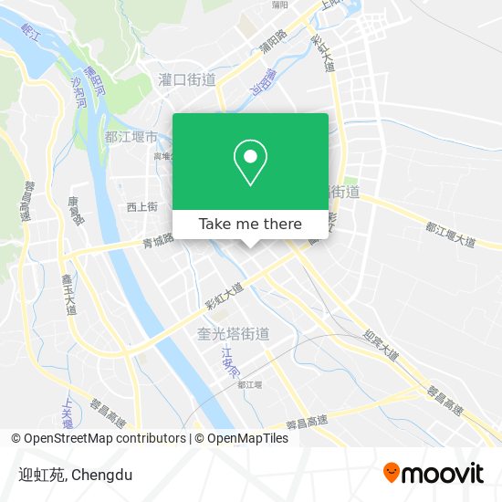 迎虹苑 map