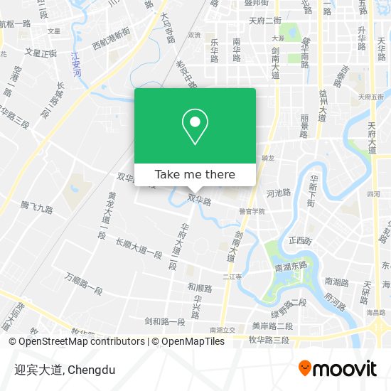 迎宾大道 map