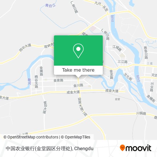 中国农业银行(金堂园区分理处) map