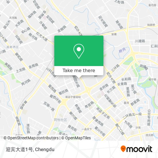 迎宾大道1号 map