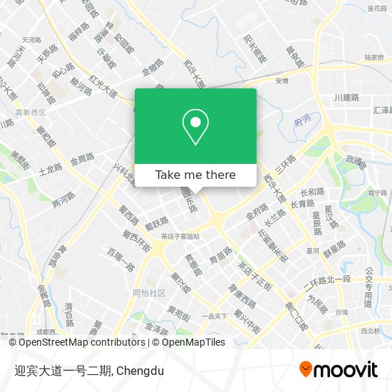 迎宾大道一号二期 map