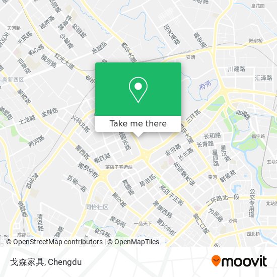 戈森家具 map