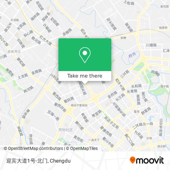 迎宾大道1号-北门 map