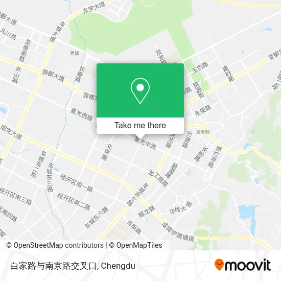 白家路与南京路交叉口 map