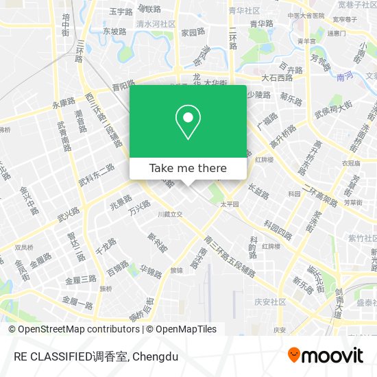 RE CLASSIFIED调香室 map