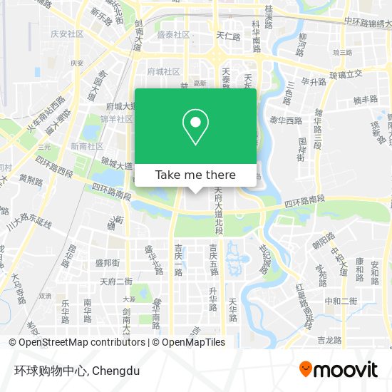 环球购物中心 map