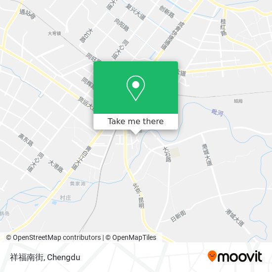 祥福南街 map